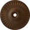 Ekena Millwork Galveston Medallion (Canopies up to 4 3/4"), 36 5/8"OD x 3 5/8"ID x 2 3/8"P, Root Beer Crackle CM36GLRBC - alternate 1